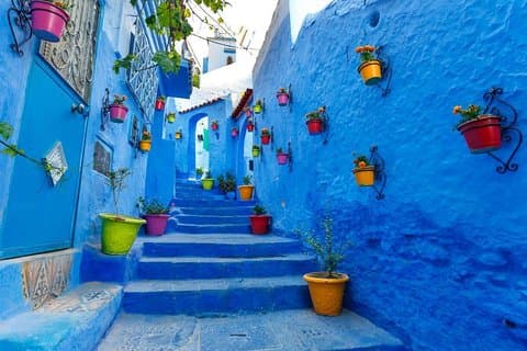 Visite à pied de Chefchaouen, la "ville bleue" du Maroc - Journée complète
