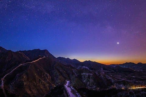 Huanghuacheng Great Wall Layover Tour Enjoy Beautiful Sunrise