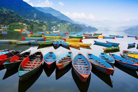 Pokhara Half Day Tour och World Peace Pagoda Sunset Views