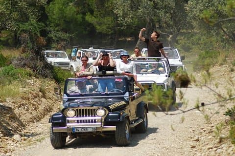 Heldagssafari i Marmaris Jeep med lunch och hotelltransfer