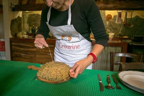 Lunch or dinner and cooking demo at a local home in Cervia