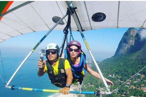 Drachenfliegen in Rio de Janeiro - Fliegen Sie mit den besten Piloten!