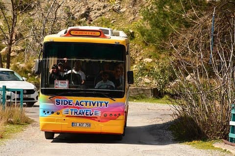 Side Cabrio Bus Natur og kultur tur med Green Canyon Cruise
