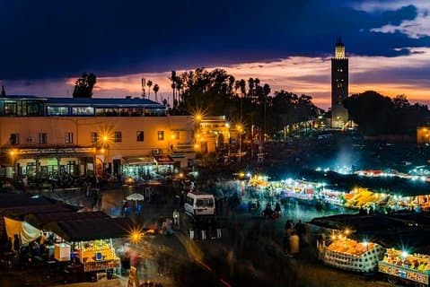 Transfer fra Fez til Marrakech Eller kech til Fez