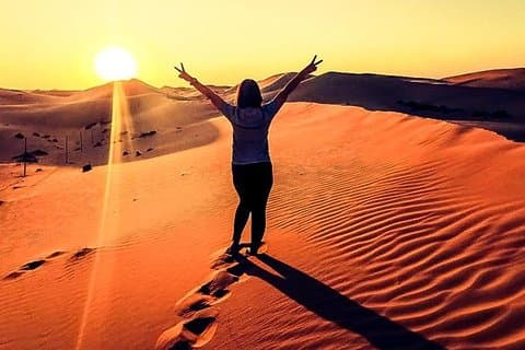 Desert Safari Experience 4 × 4 Pick and Drop da Abu Dhabi