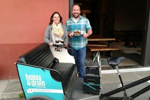 Private Austin Brewery Tour per fietstaxi met all-inclusive biervluchtoptie