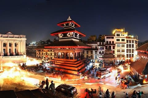 Cidade de Katmandu, templo de Pasupatinath, stupa Swyambhunath, excursão em Boudhanath stupa
