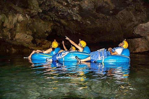 Private Tour Of Cave Tubing And Zip-line from Hopkins Village