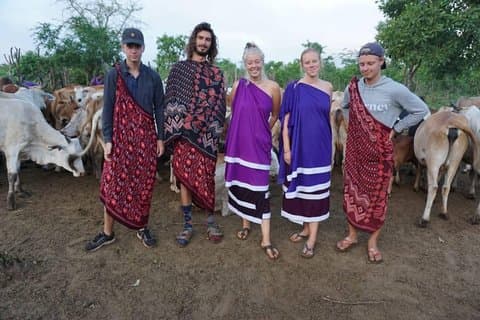 Day trip tour to Maasai village