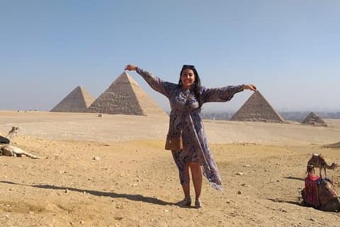 En fremragende tur til pyramiderne i Giza, Memphis og Saqqara inklusive kameltur