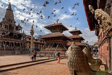 Tour privato di mezza giornata di Patan da Kathmandu