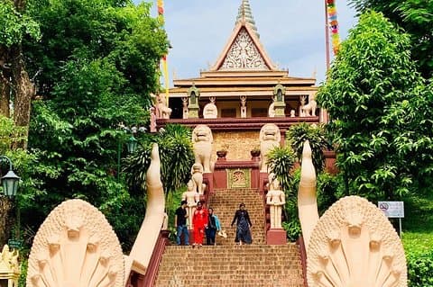 Hele dag Phnom Penh Tuk Tuk City Tours