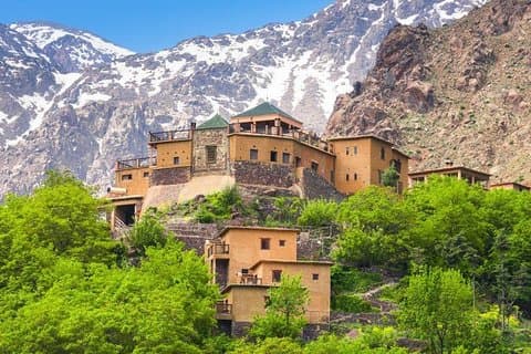 Gita di un giorno alla valle di Ourika e alle montagne dell'Atlante da Marrakech.