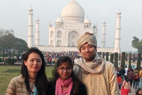 Saniyas eintägige Tour und Hausbesuch in Agra