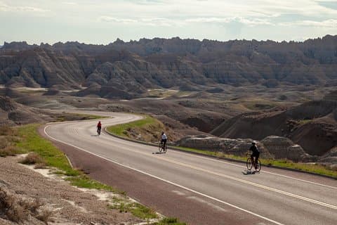 Badlands National Park mit dem Fahrrad - Privat
