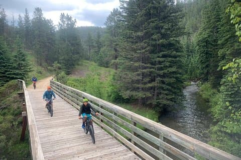 Bike Adventure auf dem Mickelson Trail - Privat