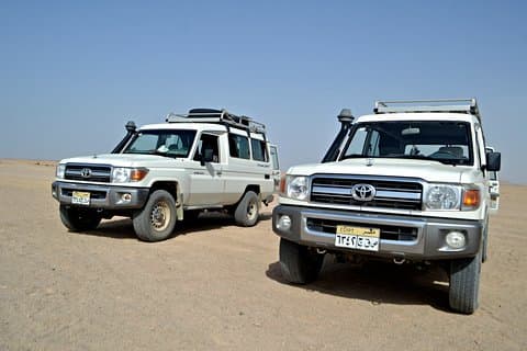 Parco del Sahara in jeep