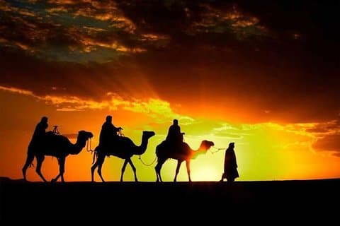 Agafay desert camel ride & sunset