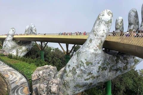 Cruiseship Trip to My Son Sanctuary & GOLDEN BRIDGE from TIEN SA orCHAN MAY Port