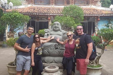 DA NANG CITY TOUR med DRAGON BRIDGE, MARBLE MOUNTAIN, MONKEY MOUNTAIN (Privat)