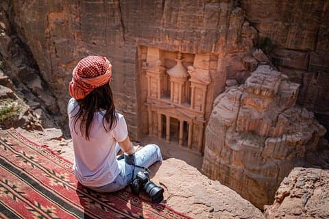 Visite privée de 2 nuits à merveille de Petra et du Wadi Rum au départ d'Amman