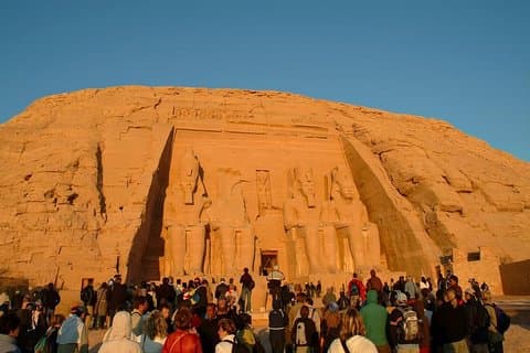 Abu Simbel from Aswan by Bus