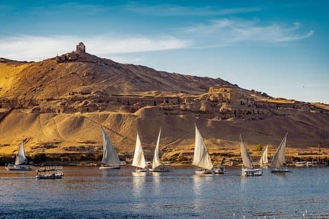 Private Aswan Tour: Felucca ride og den botaniske have
