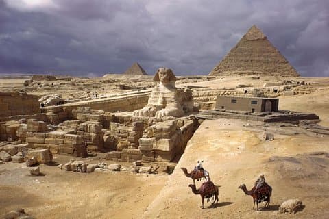 Fra Hurghada heldagstur til Kairo og Giza med buss