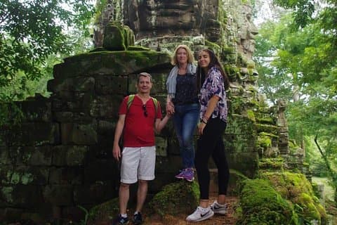 3 - Dag Angkor templer med en solopgang