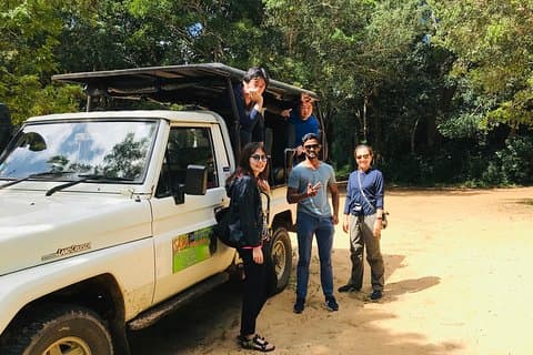 Safari no Parque Nacional Wilpattu saindo de Negombo (excursão privada de um dia)