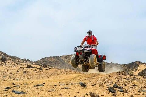 Quad Biking in Sharm El sheikh Desert, Party, Dinner