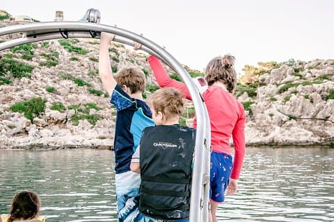 Private boat trip Chania - Thodorou - Lazaretta (price per group-up to 9 people)