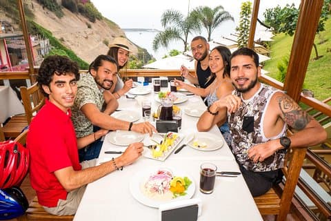 Lima bike and 5 Step Food Tasting Experience