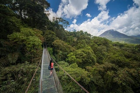 Arenal Hängbroar från La Fortuna