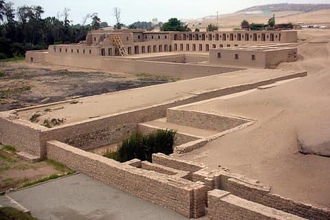 Tour Tempel des großen Gottes Pachacamac