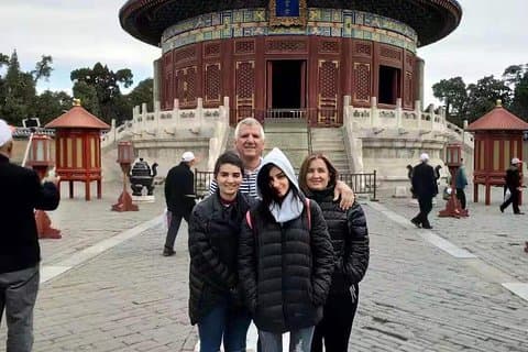 Privat layover-resa till Mutianyu Great Wall & Temple of Heaven med engelska föraren