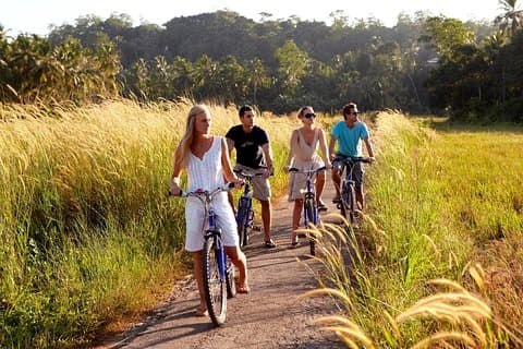 Landsbyens sykkeltur i Galle