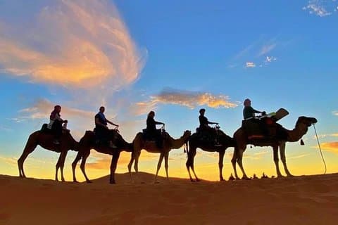 3 Days: Desert Tour from Fes to Marrakech - Nomad Camp & Camel Trek