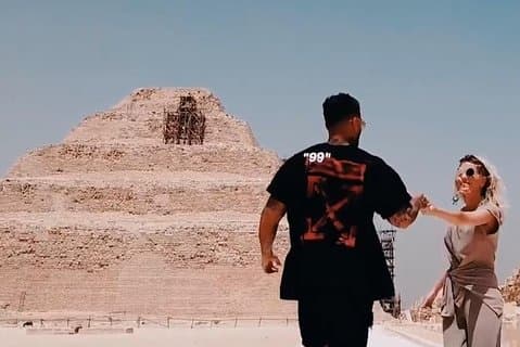Tur til pyramidene i Giza Sakkara Dahshour og Memphis
