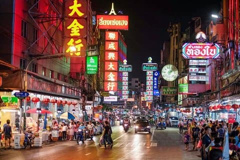 Increíble recorrido privado por la ciudad china de Bangkok
