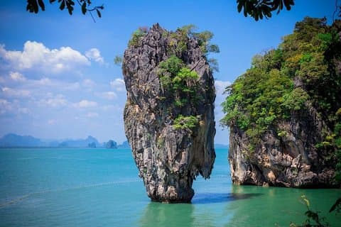 Crucero de un día por la isla James Bond con barco grande desde Phuket