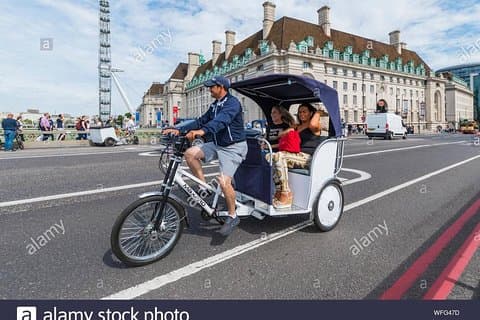 2 timer Amsterdam City Tour i Pedicab