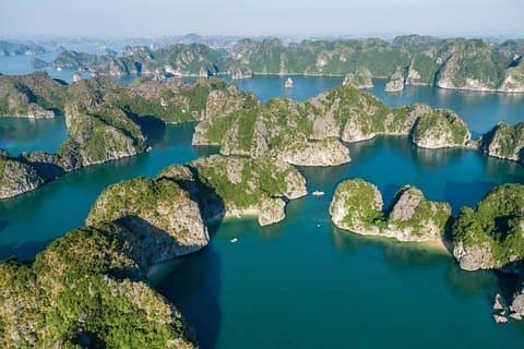 Cat Ba Day Cruise : Lan Ha baai - Halong Bay - Monkey eiland