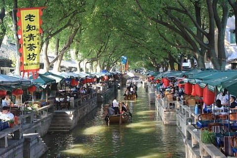 Shanghai til Suzhou og Zhouzhuang Self-Guide Trip med privat overførsel