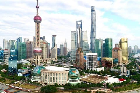 Shanghai City Highlights and Zhujiajiao Water Town Self-Guide Private Day Trip