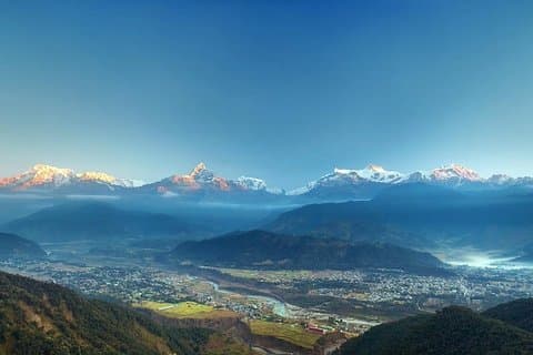 Naudanda Sarangkot Excursión guiada privada de un día
