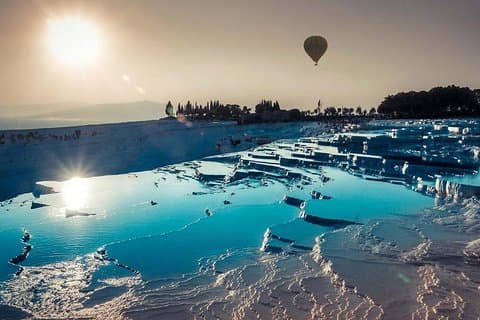 Pamukkale varmluftsballong