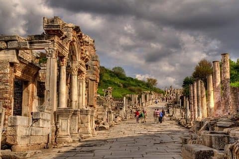 Izmir Port to Ephesus, Temple of Artemis