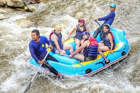 Wildwaterraften, ATV-avontuur en zipline-ervaring vanuit Phuket