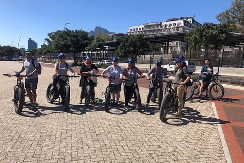 E-BIKE City Tour Cape Town demi-journée